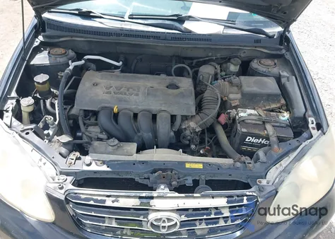 2003 Toyota Corolla S from USA, damaged, VIN 2T1BR32E13C115774